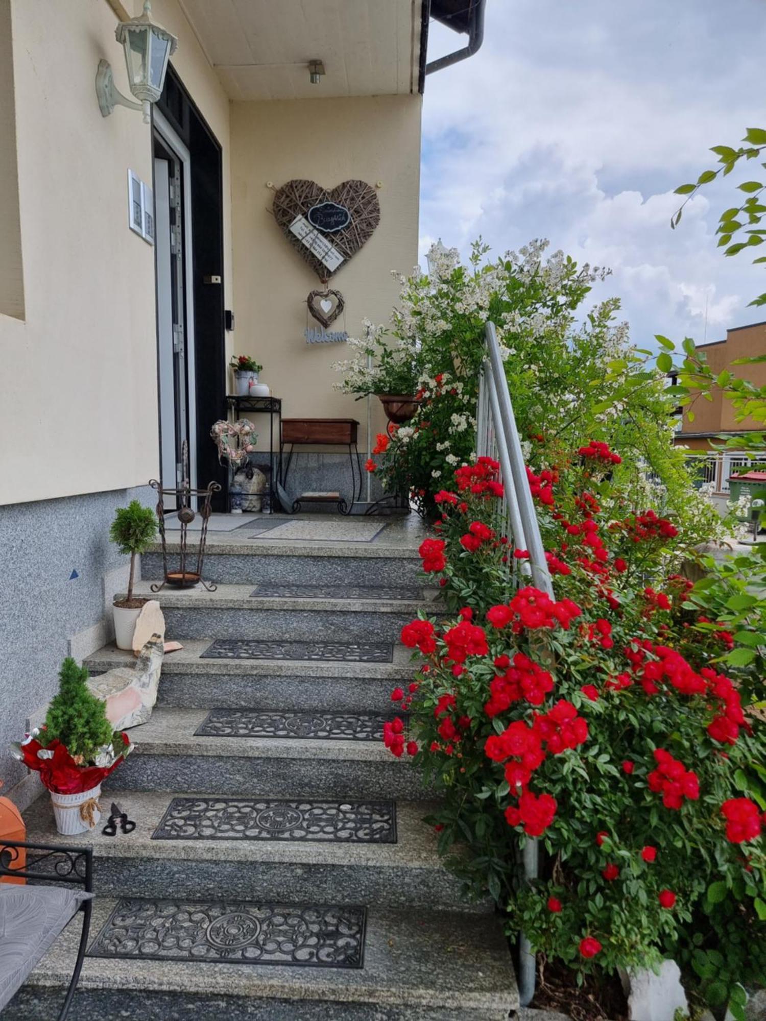 Ferienhaus Burgblick Treffen Exterior foto